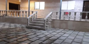 موزاییک مناسب پله های خارجی ساختمان