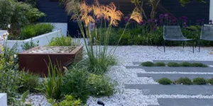 موزاییک برای حیاط‌ های اختلاف سطح‌ دار